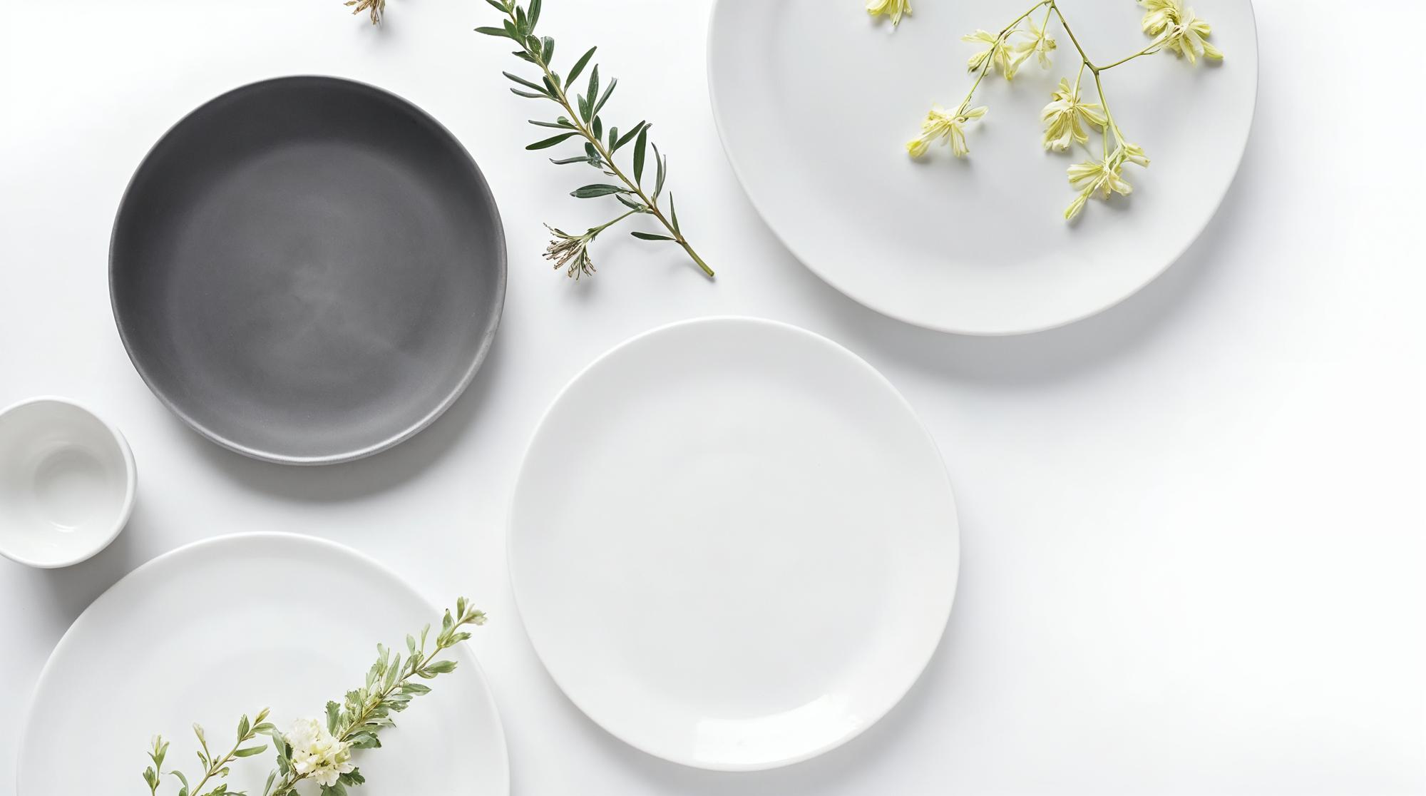 Sample kit and plated dishes